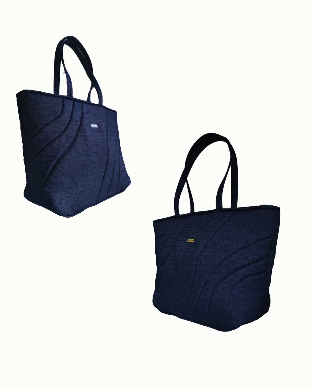 PUFFY BAG DENIM ESCURO