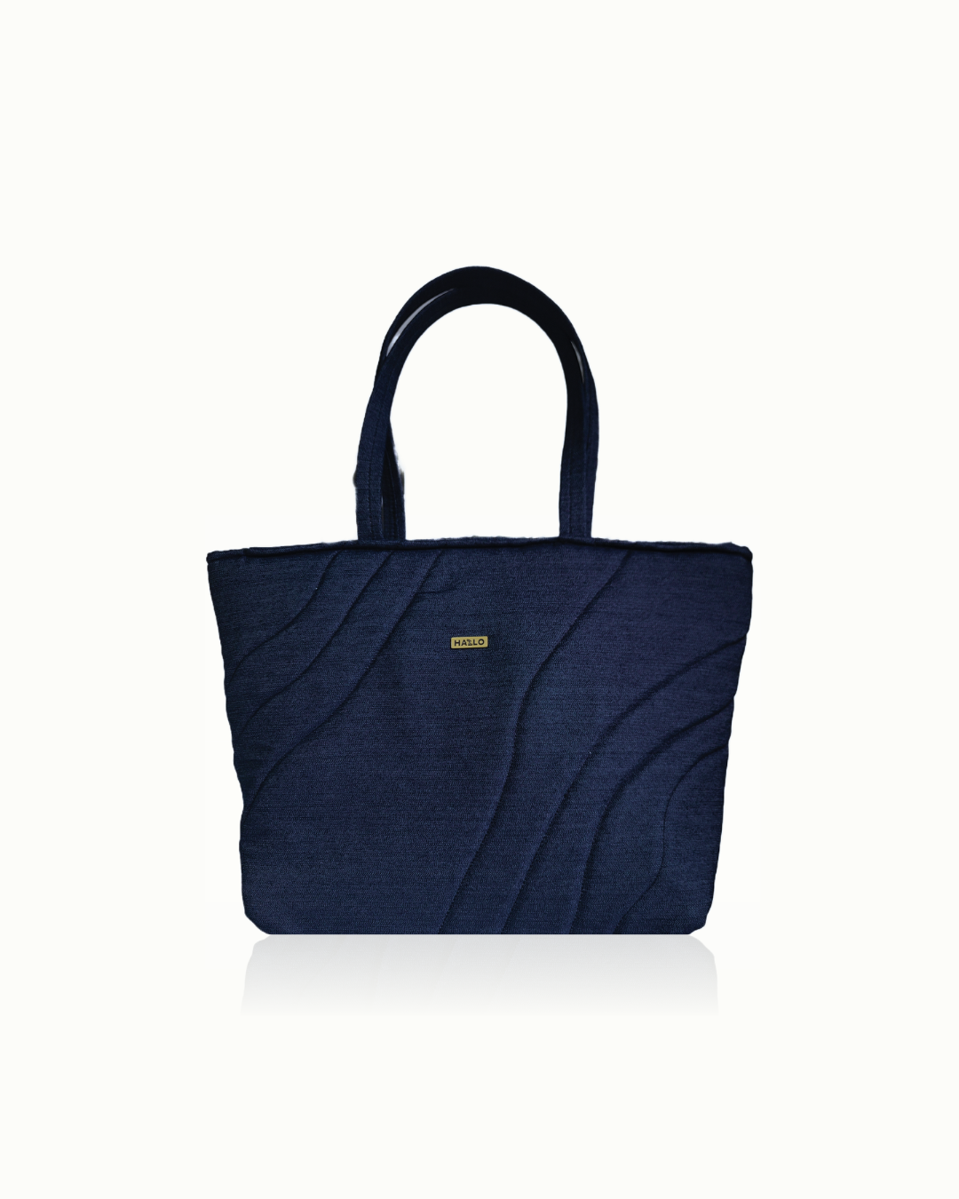PUFFY BAG DENIM ESCURO