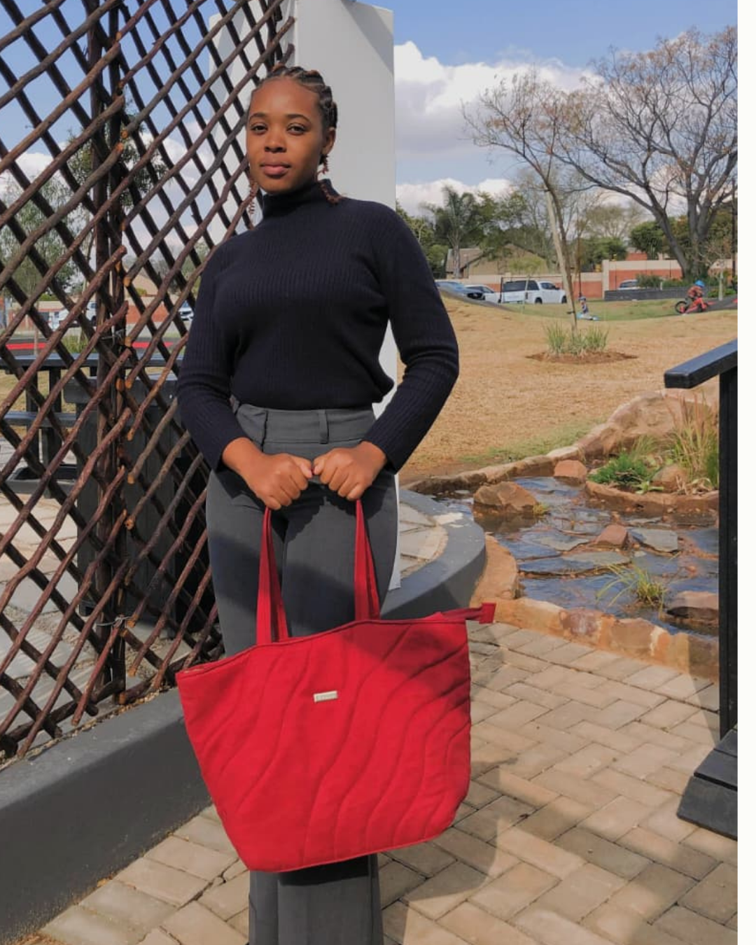 Puffy bag Red Velvet